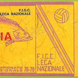 ZA1142 - Vecchio  BIGLIETTO PARTITA  CALCIO -  1978/1979: Napoli