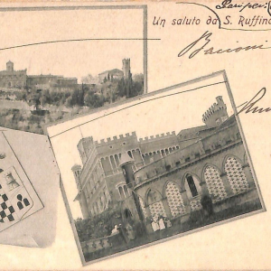 ad7155 - CARTOLINA D'EPOCA - Pisa Provincia - San Ruffino  1906