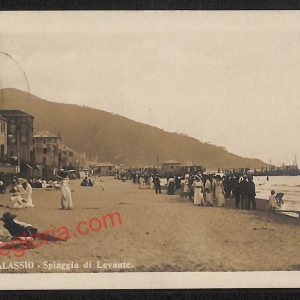 ag1173 - CARTOLINA D'EPOCA - Genova Provincia - Alassio  1911