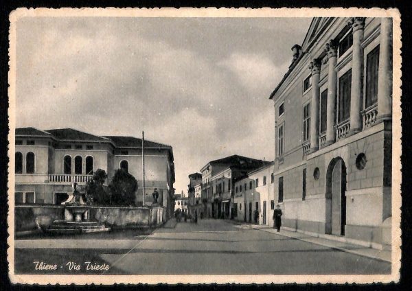 ab4167 -  CARTOLINA  D'EPOCA - Vicenza  Provincia  -  Thiene  1955