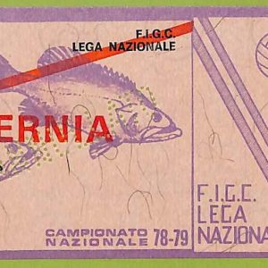 ZA1149 - Vecchio  BIGLIETTO PARTITA  CALCIO -  1978/1979: Napoli