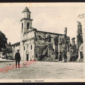 ag1714 - CARTOLINA D'EPOCA - Gorizia Città - Piazzutta
