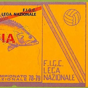 ZA1151 - Vecchio  BIGLIETTO PARTITA  CALCIO -  1978/1979: Napoli