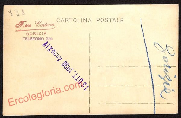 ag1724 - CARTOLINA D'EPOCA - Gorizia Città - immagine 2