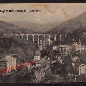 ag1175 - CARTOLINA D'EPOCA - Genova Provincia - Acquasanta