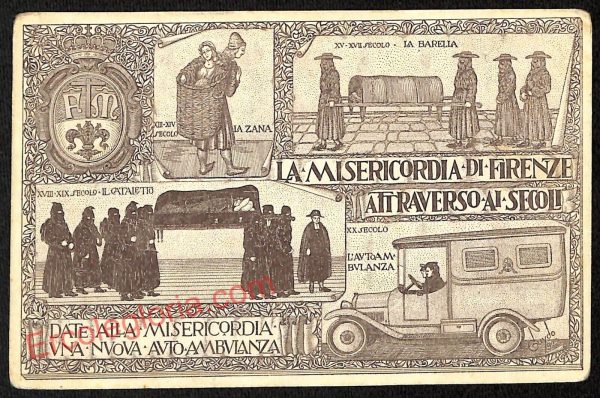 ae7305 - CARTOLINA D'EPOCA - Firenze Città - La Misericordia di Firenze