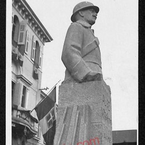 ag1733 - CARTOLINA D'EPOCA - Gorizia Città - Il busto di S. M. il Re imperatore