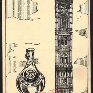 ae7318 - CARTOLINA D'EPOCA - Firenze Città - Liquore ''Giotto''