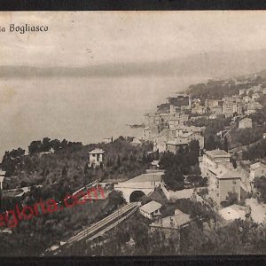 ag1178 - CARTOLINA D'EPOCA - Genova Provincia - Bogliasco  1920
