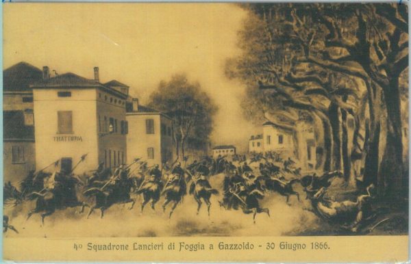85805 - CARTOLINA d'Epoca REGGIMENTALE -  MANTOVA provincia -  GAZZOLDO 1915