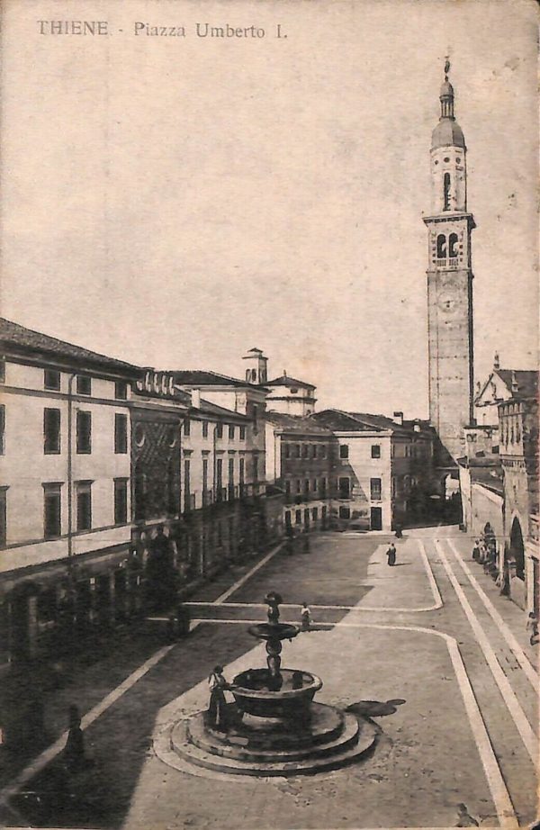 ab4172 -  CARTOLINA  D'EPOCA - Vicenza  Provincia  -  Thiene