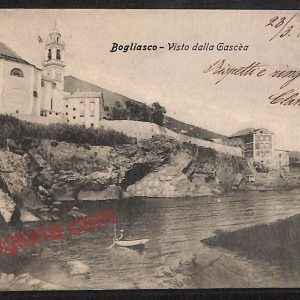 ag1179 - CARTOLINA D'EPOCA - Genova Provincia - Bogliasco  1906