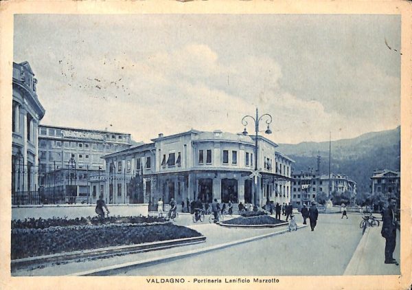 ab4184 -  CARTOLINA  D'EPOCA - Vicenza  Provincia  -  Valdagno