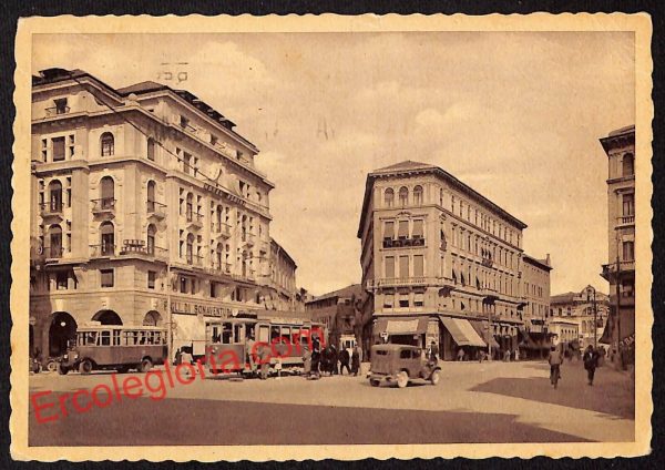 ah4211 - CARTOLINA D'EPOCA - Padova Città - Piazza Garibaldi