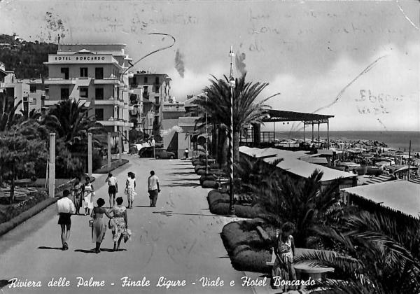 ab7697 -  CARTOLINA  D'EPOCA - Savona Provincia - Finale Ligure