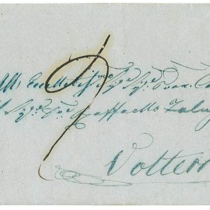 P3188 - ITALIA , LETTERA COMPLETA, SCRITTA A CEVOLI (PI) DIRETTA A VOLTERRA.