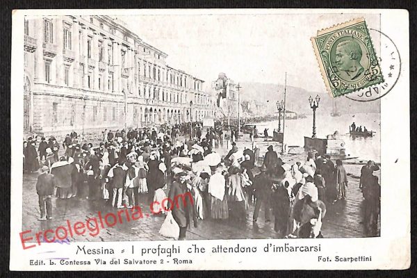 ag8650 - CARTOLINA D'EPOCA - Messina Città