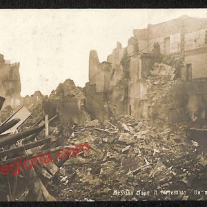 ag8653 - CARTOLINA D'EPOCA - Messina Città - Messina dopo il terremoto