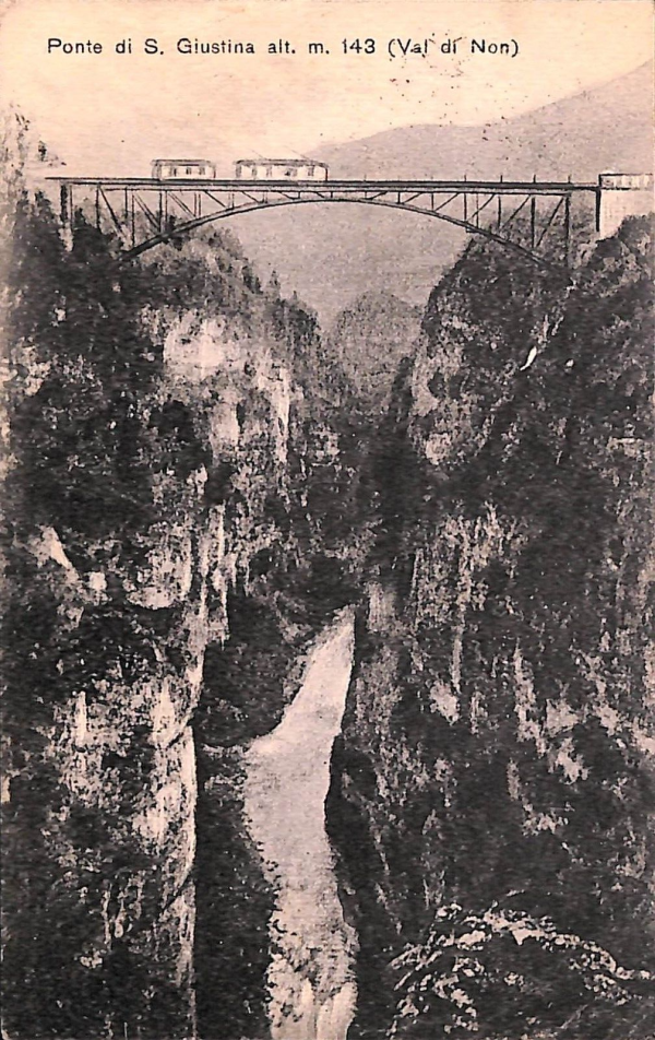 ab5948 - CARTOLINA  D'EPOCA - Trento Provincia : SAN GIUSTINA
