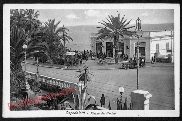 ag4743 - CARTOLINA D'EPOCA - Imperia Provincia - Ospedaletti