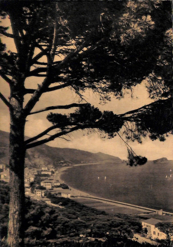 ab7715 -  CARTOLINA  D'EPOCA - Savona Provincia - SPOTORNO   1950