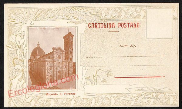 ae6903 - CARTOLINA D'EPOCA - Firenze Città