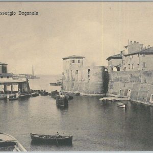 73387  - CARTOLINA d'Epoca: LIVORNO Città -   PASSAGGIO DOGANALE