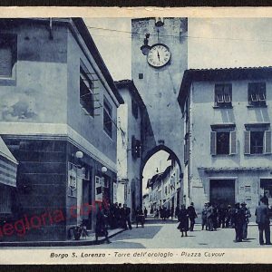 ae7449 - CARTOLINA D'EPOCA - Firenze Provincia - Borgo S. Lorenzo