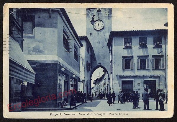 ae7449 - CARTOLINA D'EPOCA - Firenze Provincia - Borgo S. Lorenzo
