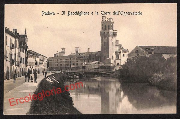 ah4226 - CARTOLINA D'EPOCA - Padova Città - Torre dell' Osservatorio