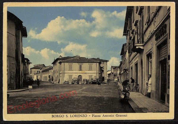 ae7455 - CARTOLINA D'EPOCA - Firenze Provincia - Borgo S. Lorenzo