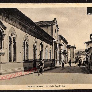ae7457 - CARTOLINA D'EPOCA - Firenze Provincia - Borgo S. Lorenzo  1953