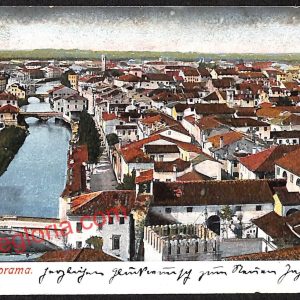 ah4237 - CARTOLINA D'EPOCA - Padova Città - Panorama