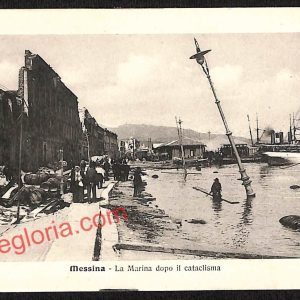ag8671 - CARTOLINA D'EPOCA - Messina Città - La Marina dopo il cataclisma