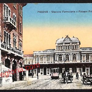 ah4241 - CARTOLINA D'EPOCA - Padova Città - Palazzo Folchi