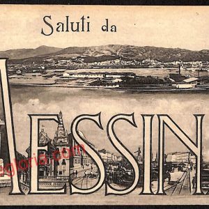 ag8686 - CARTOLINA D'EPOCA - Messina Città - Panorama