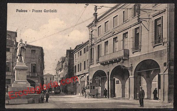 ah4245 - CARTOLINA D'EPOCA - Padova Città - Piazza Garibaldi