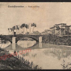 ae7478 - CARTOLINA D'EPOCA - Firenze Provincia - Castelfiorentino   1906