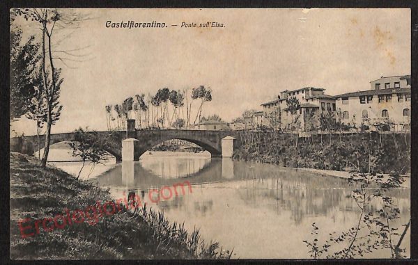ae7478 - CARTOLINA D'EPOCA - Firenze Provincia - Castelfiorentino   1906
