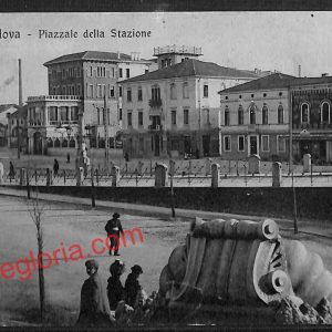 ah4248 - CARTOLINA D'EPOCA - Padova Città - Piazzale della Stazione