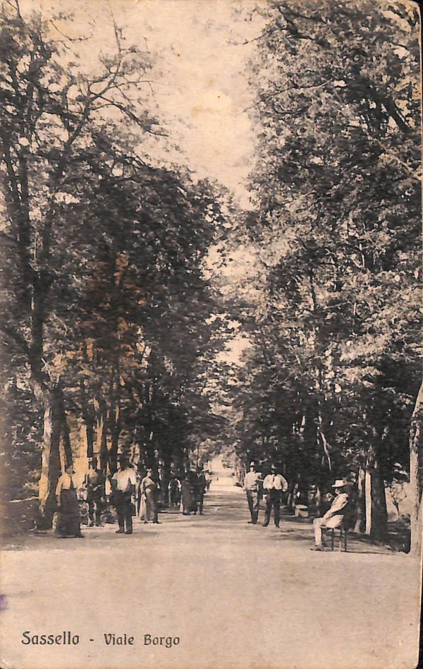 ab7745 -  CARTOLINA  D'EPOCA - Savona Provincia - SASSELLO