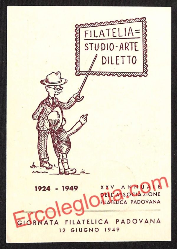 ah4253 - CARTOLINA D'EPOCA - Padova Città - Giornata Filatelica Padovana