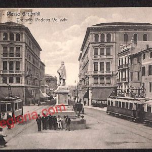 ah4254 - CARTOLINA D'EPOCA - Padova Città - Piazza Garibaldi