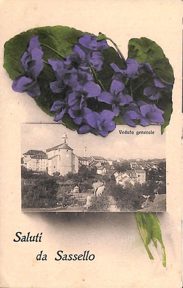 ab7748 -  CARTOLINA  D'EPOCA - Savona Provincia - SASSELLO