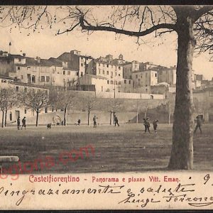 ae7497 - CARTOLINA D'EPOCA - Firenze Provincia - Castelfiorentino  1906