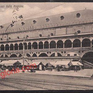 ah4259 - CARTOLINA D'EPOCA - Padova Città - Palazzo della Ragione