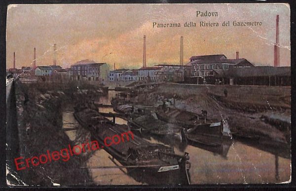 ah4261 - CARTOLINA D'EPOCA - Padova Città - Panorama