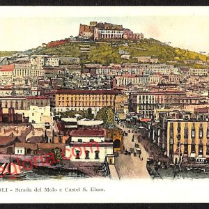 ag9680 - CARTOLINE D'EPOCA - Napoli Città - Caste San Elmo
