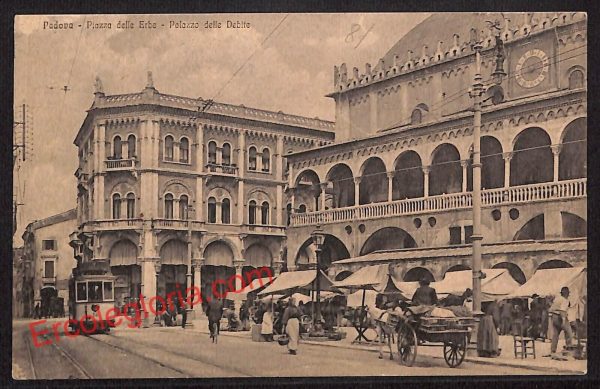 ah4264 - CARTOLINA D'EPOCA - Padova Città - Palazzo delle Debite