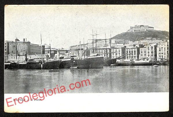 ag9556 - CARTOLINE D'EPOCA - Napoli Città - Il Porto